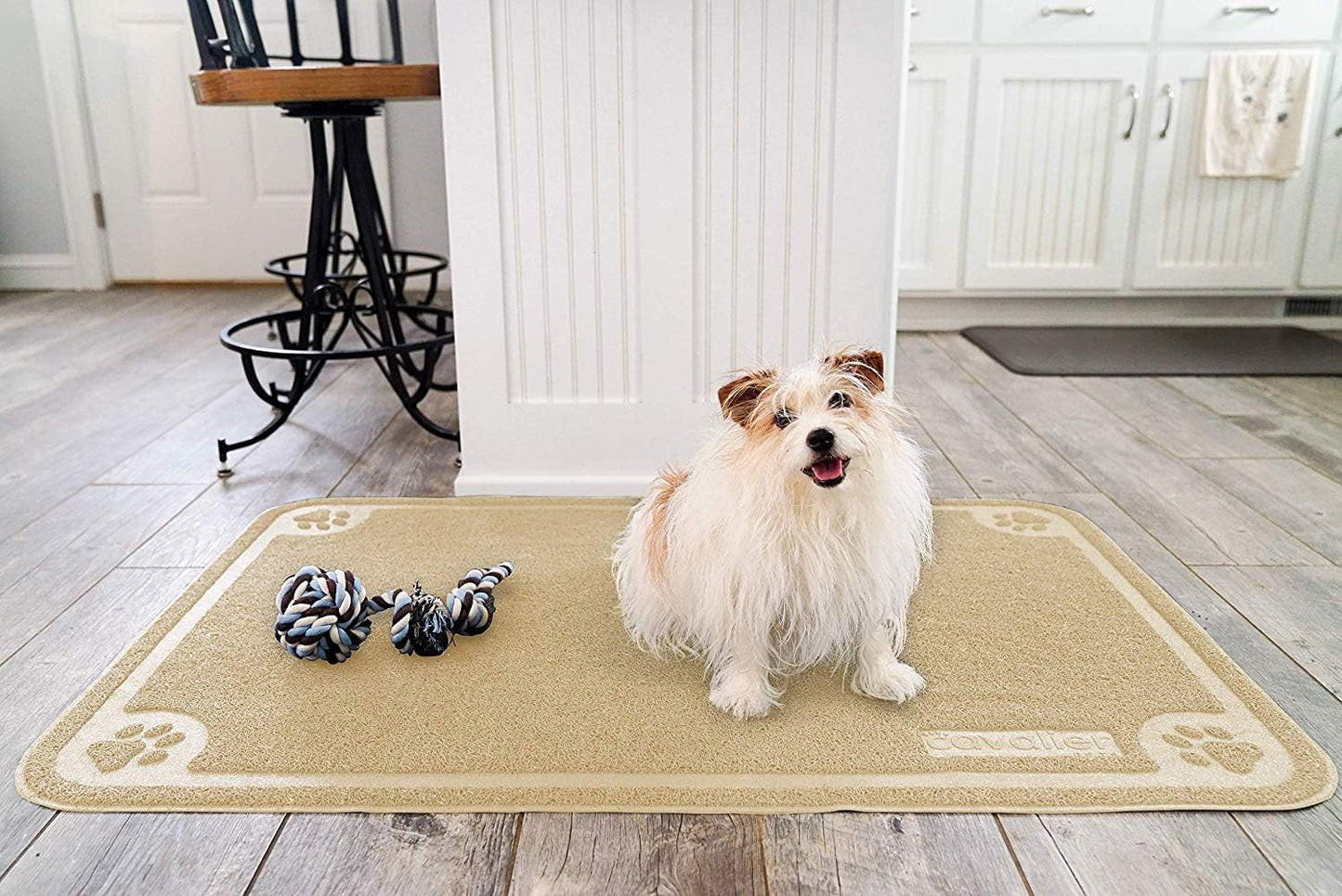 Silicone Pet Food Mat – Non-Slip, Waterproof, Easy-to-Clean Bowl Mat for Cats & Dogs with Unique Paw Design