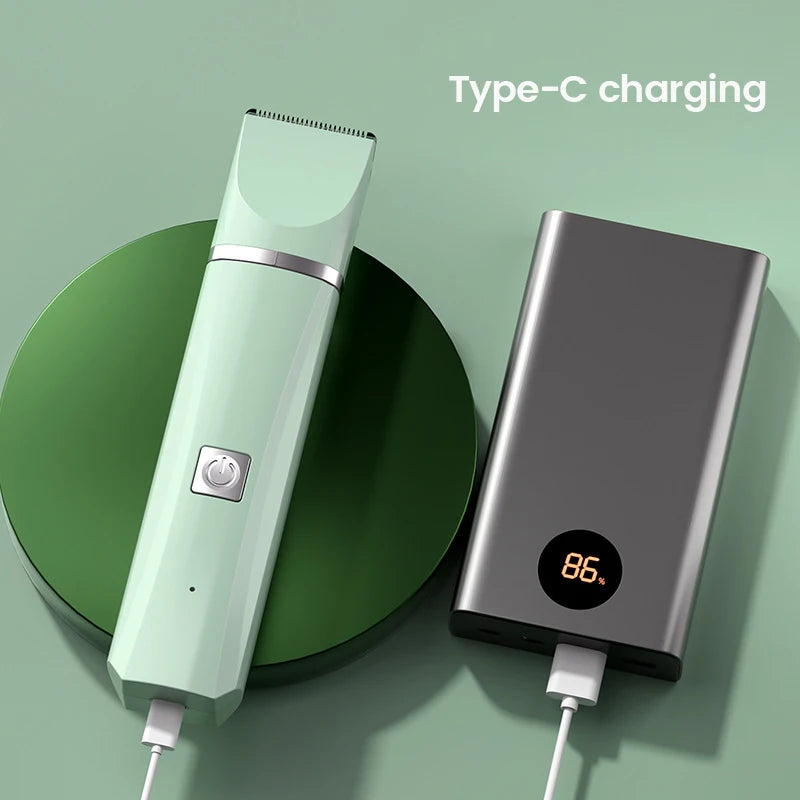 4-in-1 Rechargeable Electric Pet Grooming Kit – Professional Hair Trimmer, Clippers & Nail Grinder for Cats and Dogs