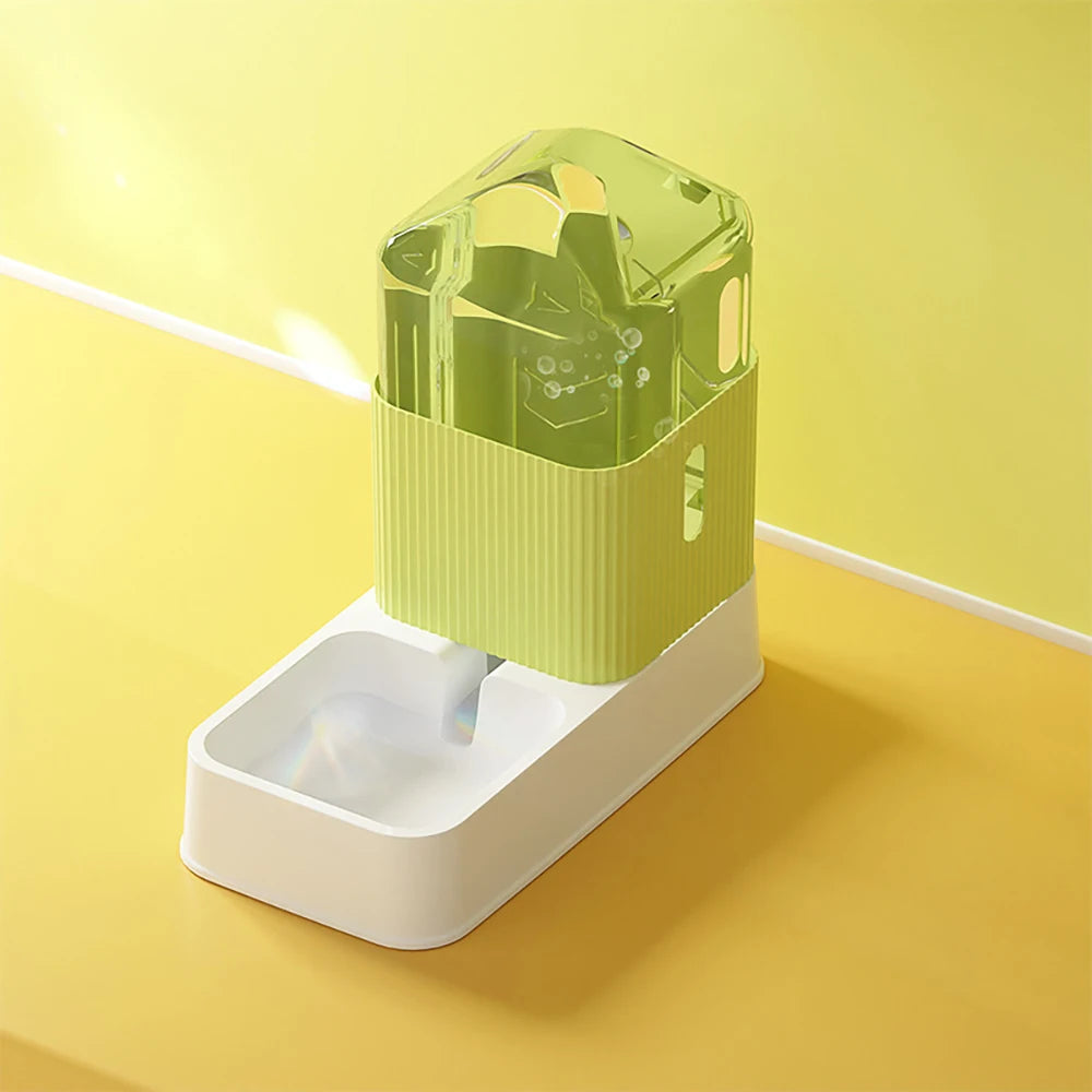 Automatic Pet Feeder & Water Dispenser – 3.5L Large Capacity Feeding Bowl for Cats and Dogs with Drinking Fountain